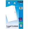 Avery Premium Collated Legal Paper Dividers, 1-25 & Table of Content Tabs, White, Avery Style, Legal Size (11371)
