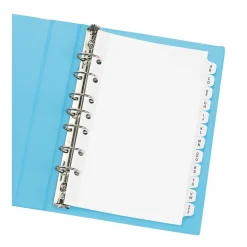 Avery Pre-Printed Mini Paper Dividers, A-Z Tabs, White (11313)