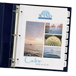 Avery Print-On Paper Dividers, 8 Tabs, White, 5 Sets/Pack (11552)