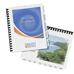 Avery Print-On Unpunched Paper Dividers, 8 Tabs, White, 5 Sets/Pack (11553)