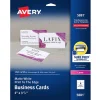 Avery Print-to-the-Edge Business Cards, 2" x 3 1/2", Matte White, 160 Per Pack (5881)