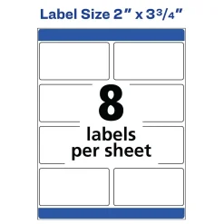 Avery Print-to-the-Edge Color Laser Shipping Labels, 2