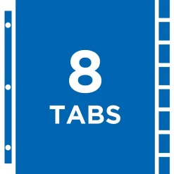 Avery Protect 'n Tab Heavyweight Sheet Protectors, 8-1/2