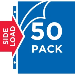 Avery Quick Load Non-Glare Heavyweight Sheet Protectors, 8.5