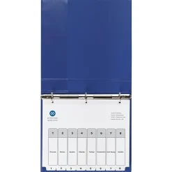 Avery Ready Index Table of Contents Paper Dividers, 1-8 Tabs, White (11132)