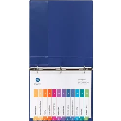 Avery Ready Index Table of Contents EcoFriendly Paper Dividers, 1-12 Tabs, Multicolor, 3 Sets/Pack (11083)