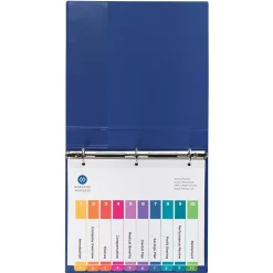Avery Ready Index Table of Contents EcoFriendly Paper Dividers, 1-5 Tabs, Multicolor, 3 Sets/Pack (11080)