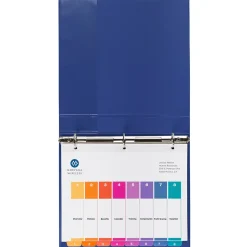 Avery Ready Index Table of Contents Paper Dividers, 1-8 Tabs, Multicolor, 24 Sets/Box (11168)