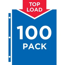 Avery Recycled Economy Lightweight Sheet Protectors, 8-1/2