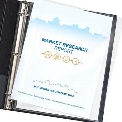 Avery Side Insert Sheet Protectors, Diamond Clear, 25/Pack (15935-CC/76001)