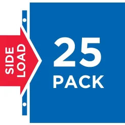 Avery Side Insert Sheet Protectors, Diamond Clear, 25/Pack (15935-CC/76001)