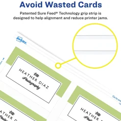 Avery Sure Feed Business Cards, 2