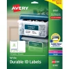 Avery Sure Feed Laser/Inkjet Durable ID Labels, 2" x 2-5/8", White, 120 Labels/Pack (6793)