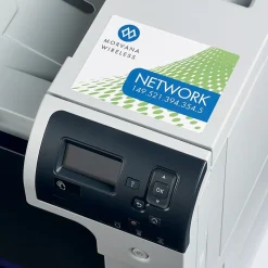 Avery Sure Feed Laser/Inkjet Durable Print-to-the-Edge Labels, 3.5