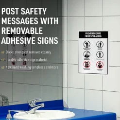 Avery Surface Safe Laser/Inkjet Label Safety Signs, 7