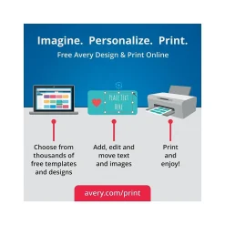 Avery Tri-Fold Matte Brochure Paper, 8.5