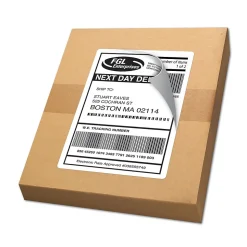 Avery TrueBlock Inkjet Shipping Labels, 5-1/2