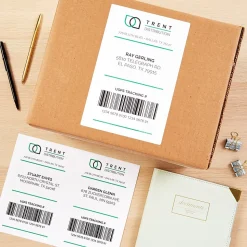 Avery TrueBlock Inkjet Shipping Labels, 5-1/2