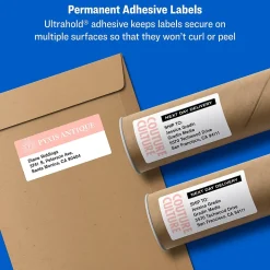 Avery TrueBlock Inkjet Shipping Labels, 3-1/3
