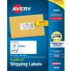 Avery TrueBlock Inkjet Shipping Labels, 2" x 4", White, 1,000 Labels/Box (8463)