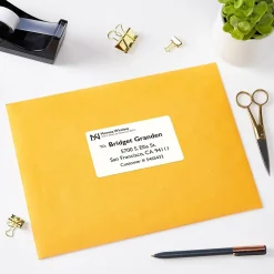 Avery TrueBlock Laser Shipping Labels, 2-1/2