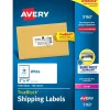 Avery TrueBlock Laser Shipping Labels, 2" x 4", White, 1,000 Labels/Box (5163)