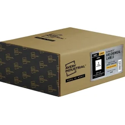 Avery UltraDuty Waterproof Laser GHS Chemical Labels, 8-1/2" x 11", White, 500 Labels/Box (60507)