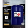 Avery UltraDuty Waterproof Laser GHS Chemical Labels, 8-1/2" x 11", 50 Labels/Box (60501)