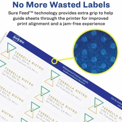 Avery Waterproof Laser Address Labels, 1