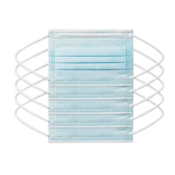 AVO+ 3-ply Disposable Face Mask, Kids', Blue, 50/Box (SMN200055)