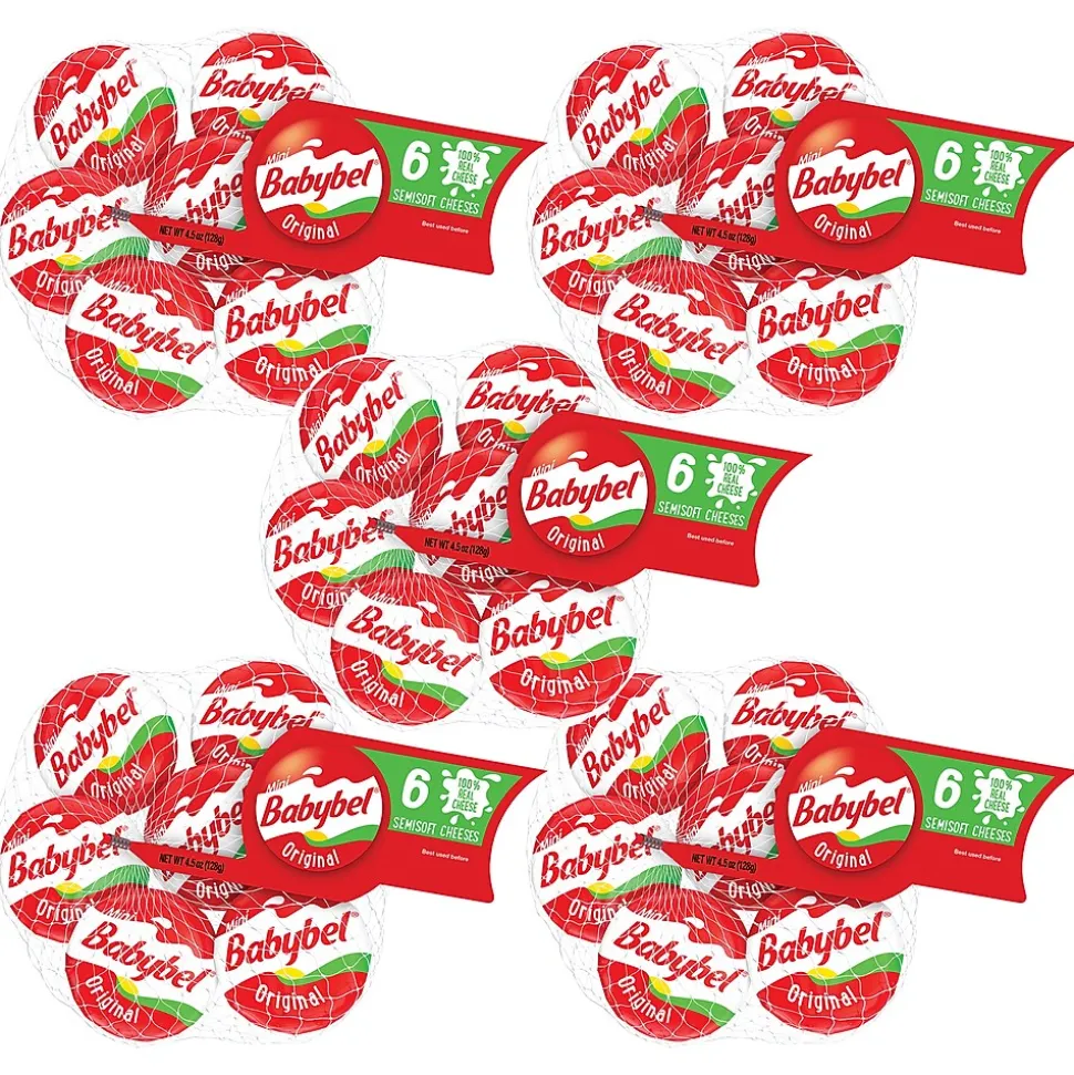 Babybel Mini Cheese, 5/Pack (600-00232)