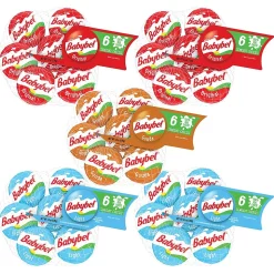 Babybel Mini Variety Cheese, 4.5 oz., 5/Pack (600-00234)