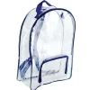 Bags Of Bags Large PVC Backpack, Clear, 2/Bundle (BOBBP131703BBN)