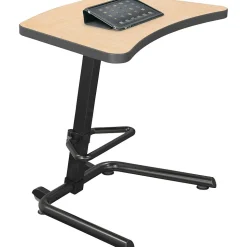 BALT Up-Rite Student 43"H Adjustable Desk, Laminate (90532-7909-BK)