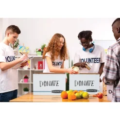 Bankers Box Easylift Corrugated File Storage Boxes, Lift-Off Lid, Letter/Letter Size, White/Blue, 12/Ct (0006301)