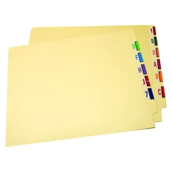 Bankers Box Heavy-Duty FastFold File Storage Boxes, Lift-Off Lid, Letter/Legal Size, White/Blue, 12/Carton (00709)