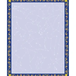 Barker Creek 8 1/2" x 11" Computer Paper, Reach For The Stars, 50/Pk