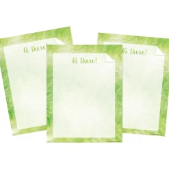 Barker Creek 8.5" x 11 Tie-Dye Lime Computer Paper Pack, 150 Sheets/Set (4343)