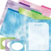 Barker Creek Beautiful Chevron File Folder, 1/3-Cut Tab, Letter Size, Assorted, 107/Set (151)