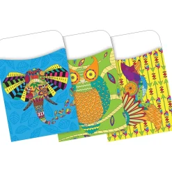 Barker Creek Bohemian Animals File Folder, 1/3-Cut Tab, Letter Size, Assorted, 42/Set (4408)