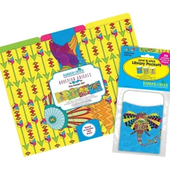 Barker Creek Bohemian Animals File Folder, 1/3-Cut Tab, Letter Size, Assorted, 42/Set (4408)