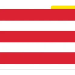 Barker Creek Buffalo Plaid & Wide Stripes File Folder, 1/3-Cut Tab, Letter Size, Assorted, 12/Pack (2011)