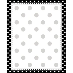 Barker Creek Chevron & Dots Computer Paper, 8.5