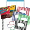 Barker Creek Chevron Nautical Office/Classroom Set, 109 Pieces/Set (BC6004)