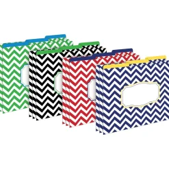 Barker Creek Chevron Nautical Office/Classroom Set, 109 Pieces/Set (BC6004)