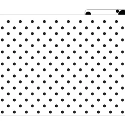 Barker Creek File Folder Set, 1/3-Cut Tab, Letter Size, Black & White Dot, 12/Pack (2004)