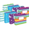 Barker Creek File Folder Set, 1/3-Cut Tab, Letter Size, Multicolored, 24/Set (4376)