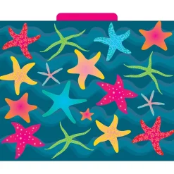 Barker Creek File Folder Set, 1/3-Cut Tab, Letter Size, Kai Ola, 12/Pack (2006)