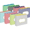 Barker Creek File Folder Set, 1/3-Cut Tab, Letter Size, Chevron, 24/Set (4135)