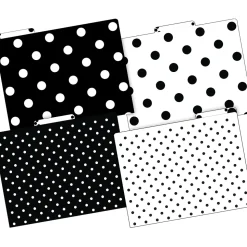 Barker Creek File Folder Set, 1/3-Cut Tab, Letter Size, Dots, 24/Set (4424)